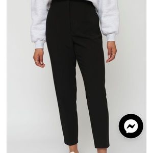 Black High Waisted Dress Pant